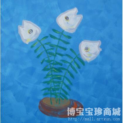 彭昌黎 悠游的花朵 类别: 当代艺术